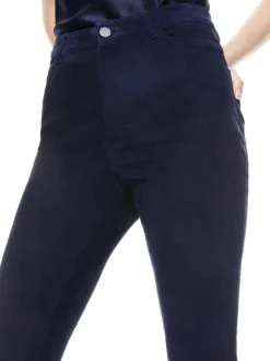 Mikah Single Button Suede Pant