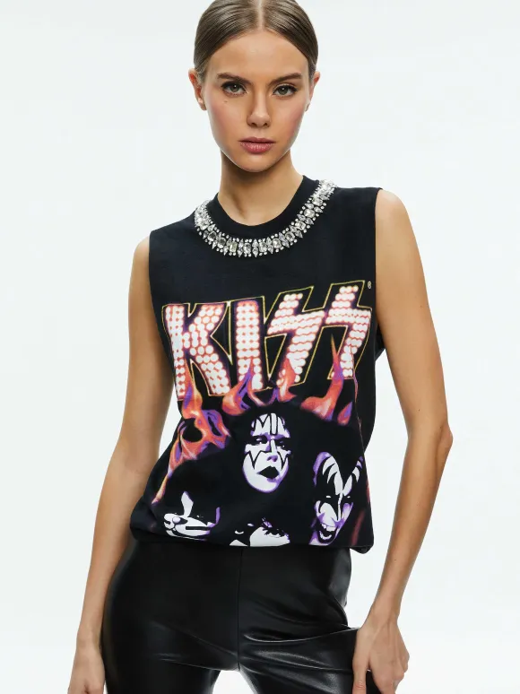 Miller Embellished Muscle Tank