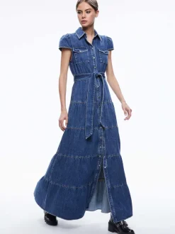 Miranda Maxi Denim Dress
