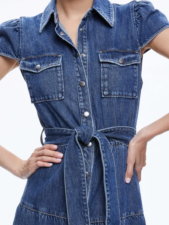 Miranda Maxi Denim Dress