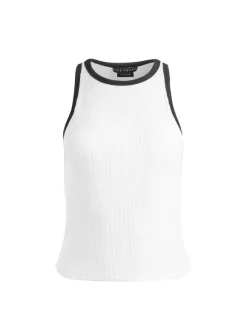 Mirtha Ribbed Racerback Tank
