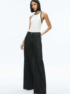 Mirtha Ribbed Racerback Tank