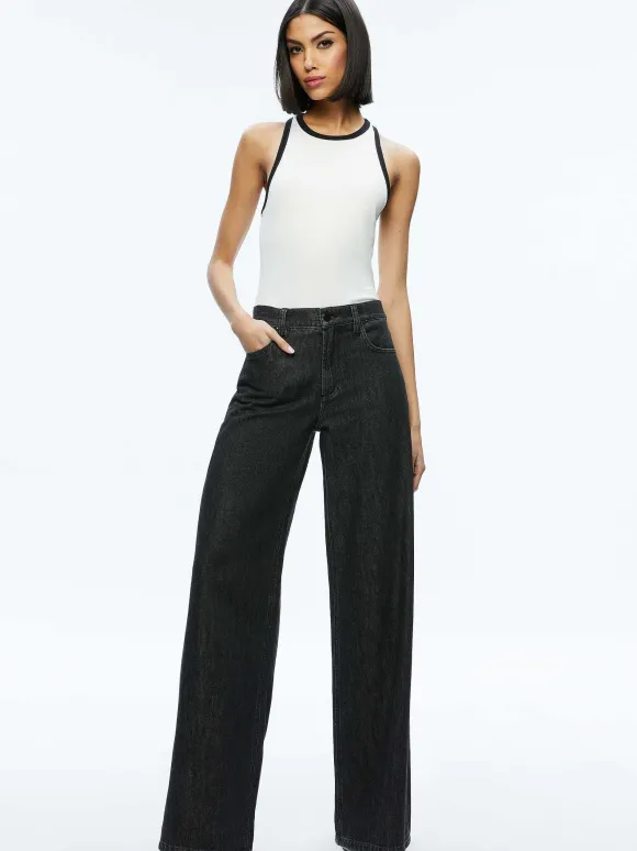 Mirtha Ribbed Racerback Tank