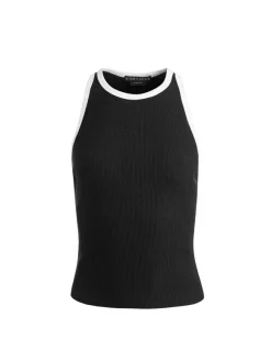 Mirtha Ribbed Racerback Tank