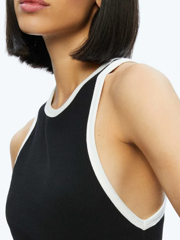 Mirtha Ribbed Racerback Tank