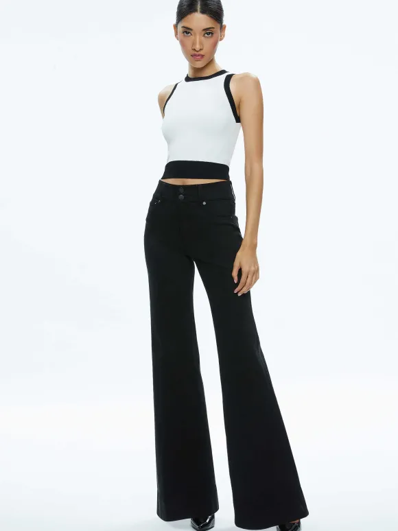 Missa 5 Pocket High Rise Wide Leg Jean