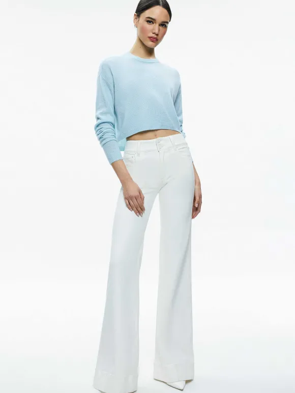 Missa 5 Pocket High Rise Wide Leg Jean