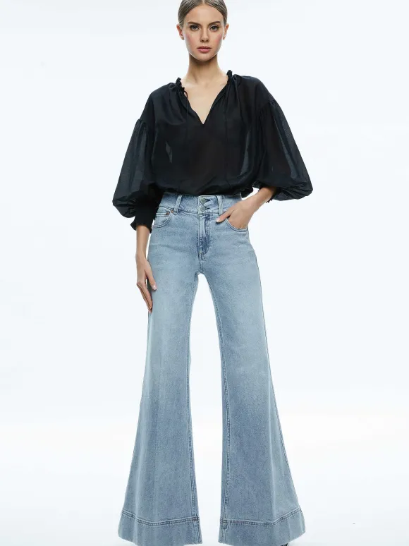 Missa High Rise Wide Leg Jean