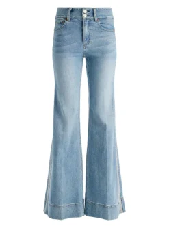 Missa High Rise Wide Leg Crystal Side Jean