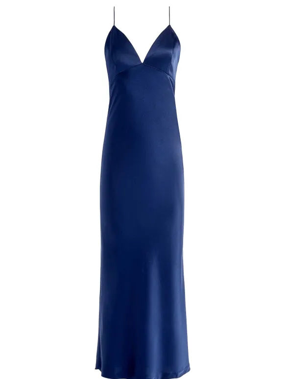 Montana Lace Up Back Maxi Gown