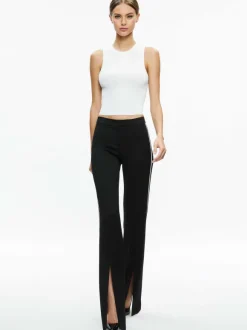 Mya Contrast Piping Fitted Blazer + Princess Contrast Piping Pant