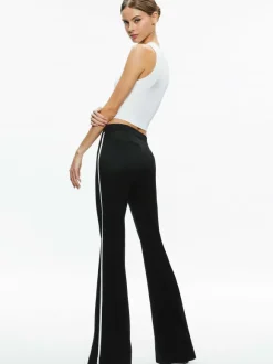Mya Contrast Piping Fitted Blazer + Princess Contrast Piping Pant