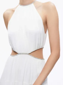 Myrtice Embellished Cut Out Maxi Dress