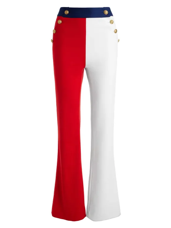 Narin High Rise Button Front Pant
