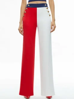 Narin High Rise Button Front Pant