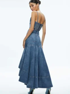 Natacha Spaghetti Strap Bustier