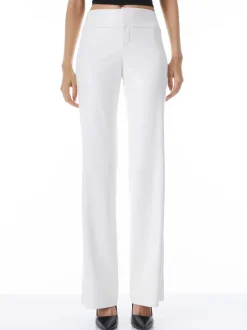 Olivia Vegan Leather Bootcut Pant