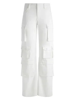 Olympia Mid Rise Baggy Cargo Pants