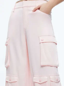 Olympia Mid Rise Baggy Cargo Pants