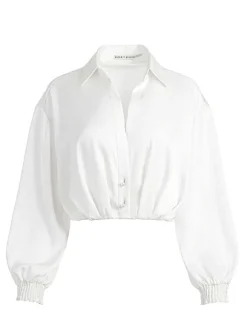 Pierre Pleated Back Button Down