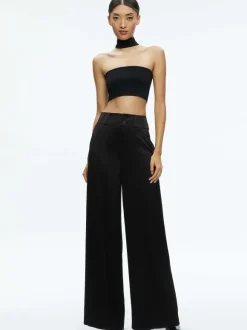 Raya Mock Neck Racerback Cropped Pullover