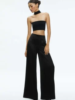 Raya Mock Neck Racerback Cropped Pullover