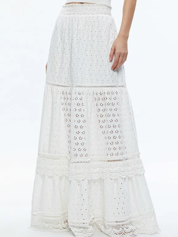 Reise Panelled Maxi Skirt