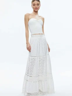 Reise Panelled Maxi Skirt