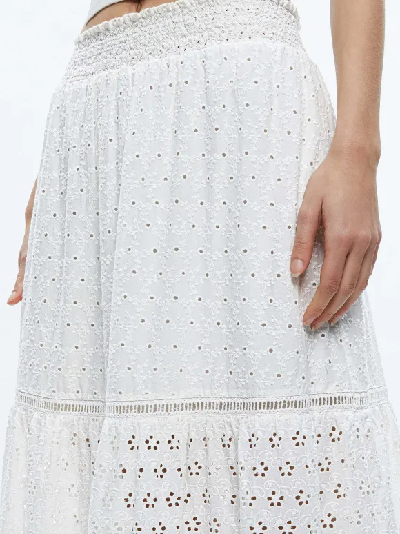 Reise Panelled Maxi Skirt