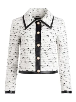 Renae Cropped Vegan Leather Jacket