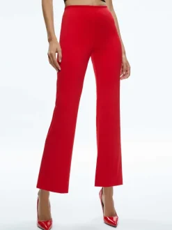 Rmp Mid Rise Back-Zip Bootcut Ankle Pant