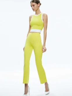 Rmp Mid Rise Back-Zip Bootcut Ankle Pant