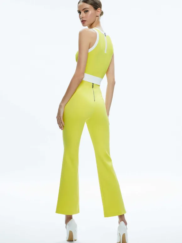 Rmp Mid Rise Back-Zip Bootcut Ankle Pant