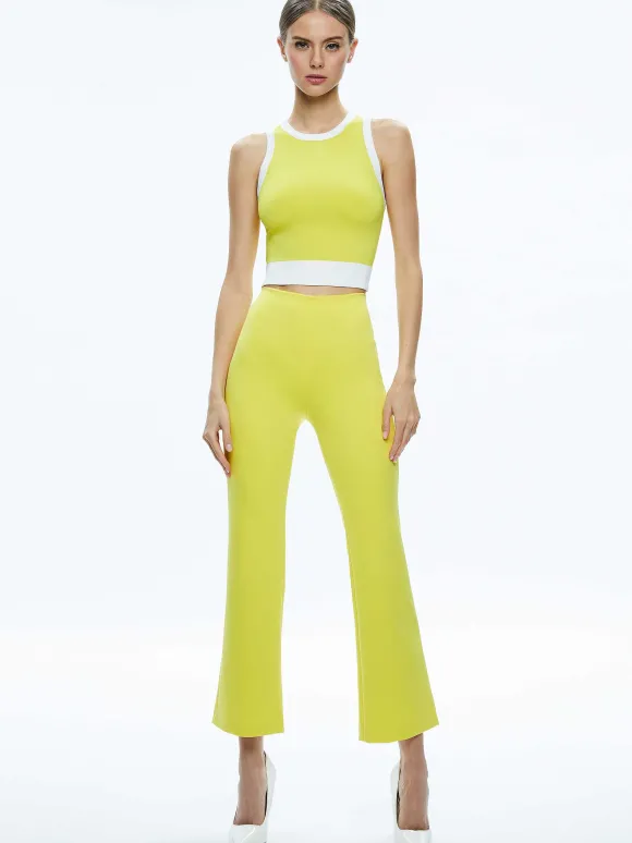 Rmp Mid Rise Back-Zip Bootcut Ankle Pant