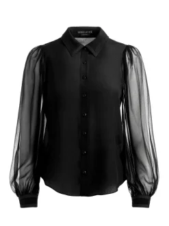 Roanne Blouson Sleeve Button Down
