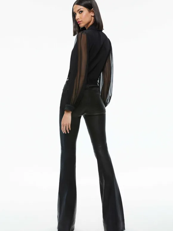 Roanne Blouson Sleeve Button Down