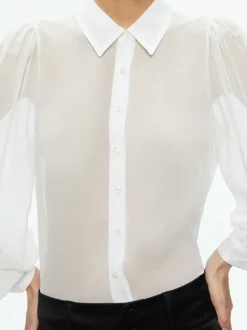 Roanne Sheer Blouse