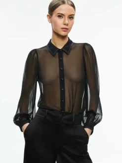 Roanne Sheer Blouse