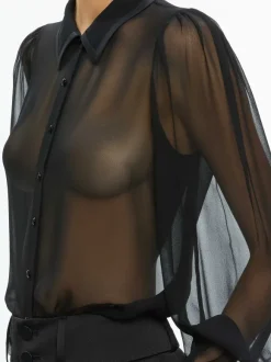 Roanne Sheer Blouse
