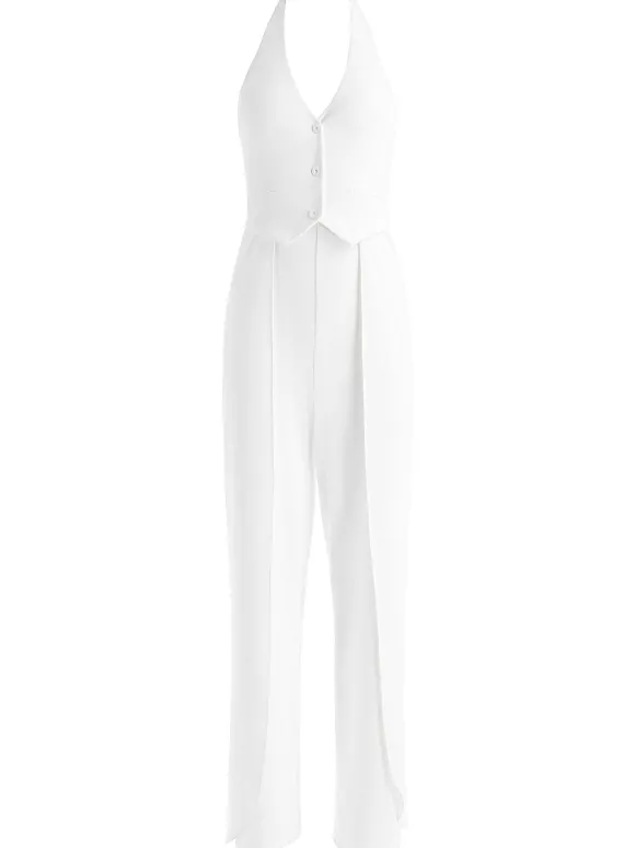 Robin Halterneck Vest Jumpsuit