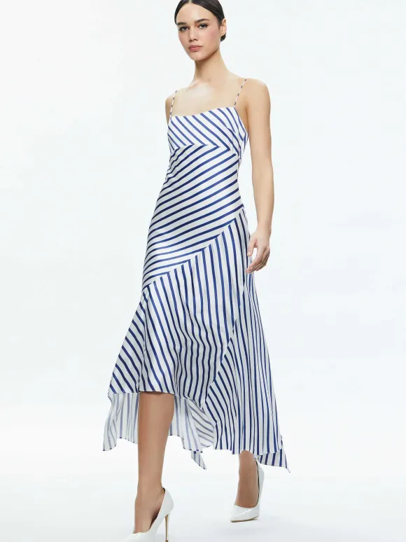 Rosa Asymmetrical Slip Dress