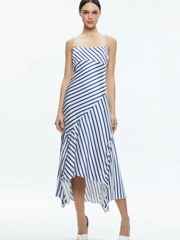 Rosa Asymmetrical Slip Dress