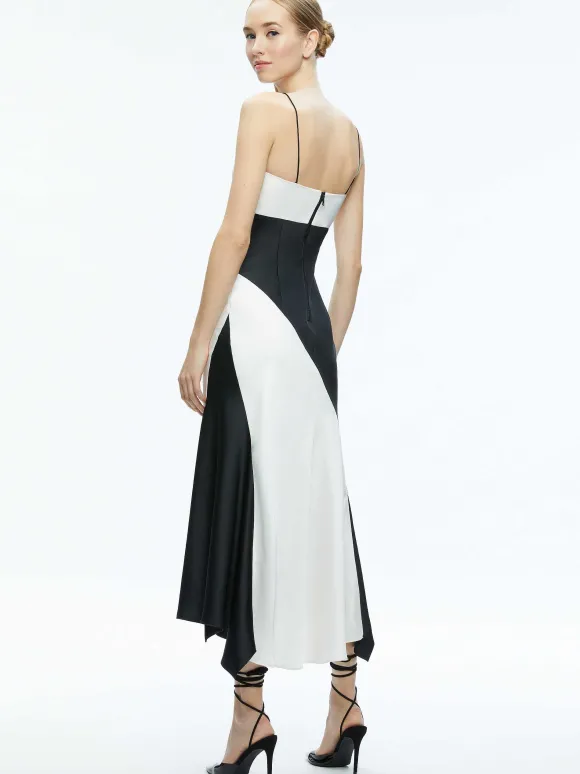 Rosa Asymmetrical Slip Dress