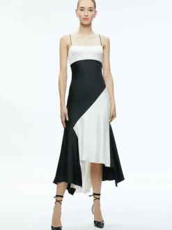 Rosa Asymmetrical Slip Dress