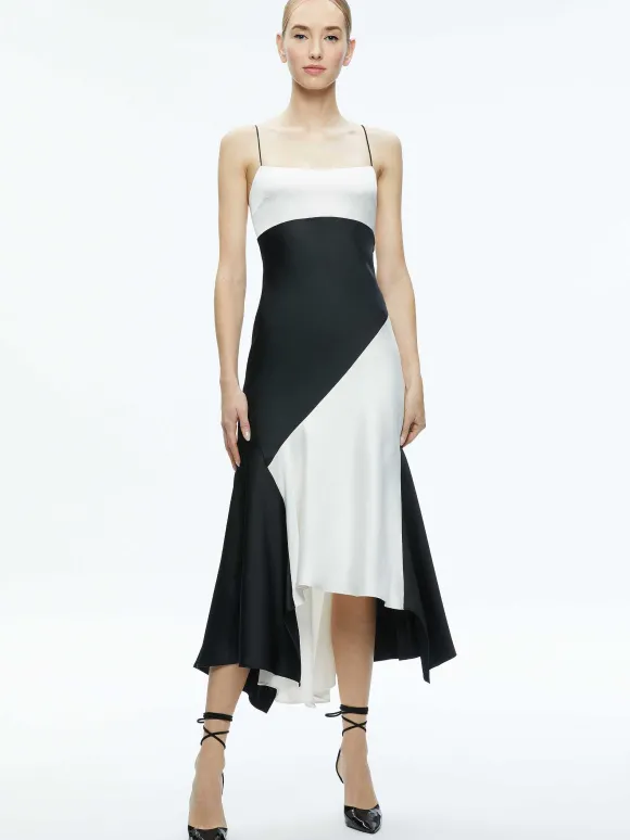 Rosa Asymmetrical Slip Dress