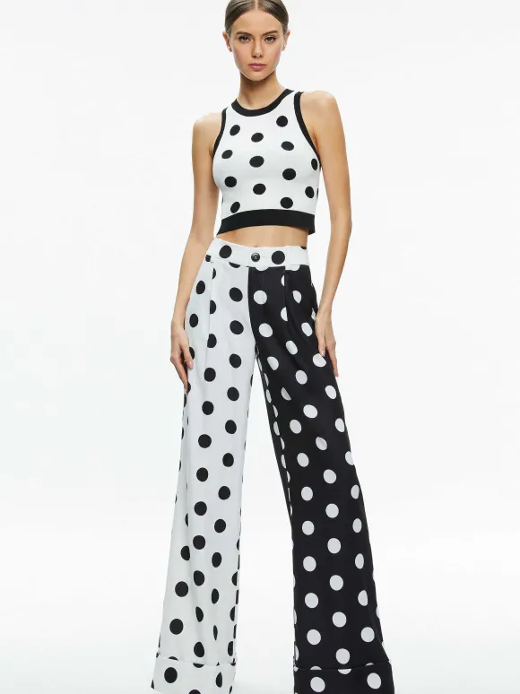 Rydel Cropped Tank + Tomasa High Rise Pant