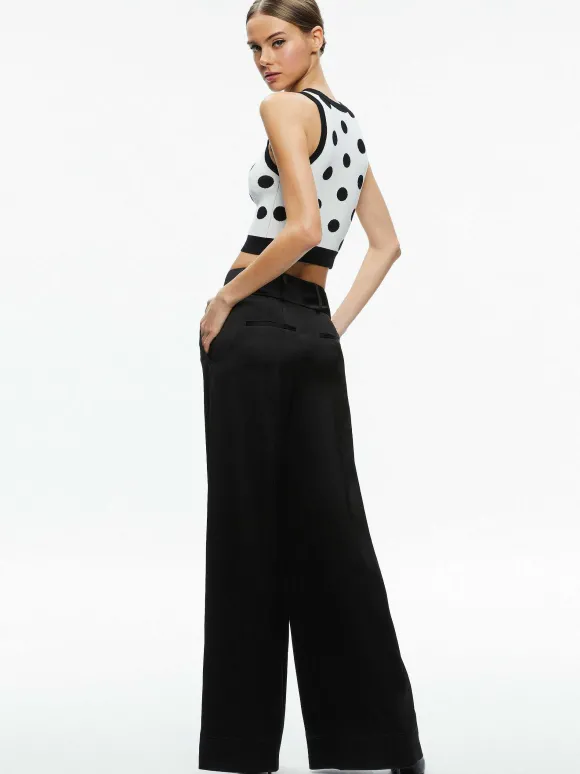 Rydel Cropped Tank + Tomasa High Rise Pant