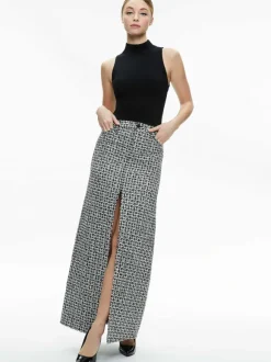 Rye Tweed Maxi Skirt