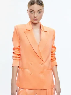 Santos Double Breasted Boyfriend Blazer