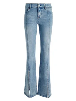 Sedona Low Rise Center Front Slits Flare Jean